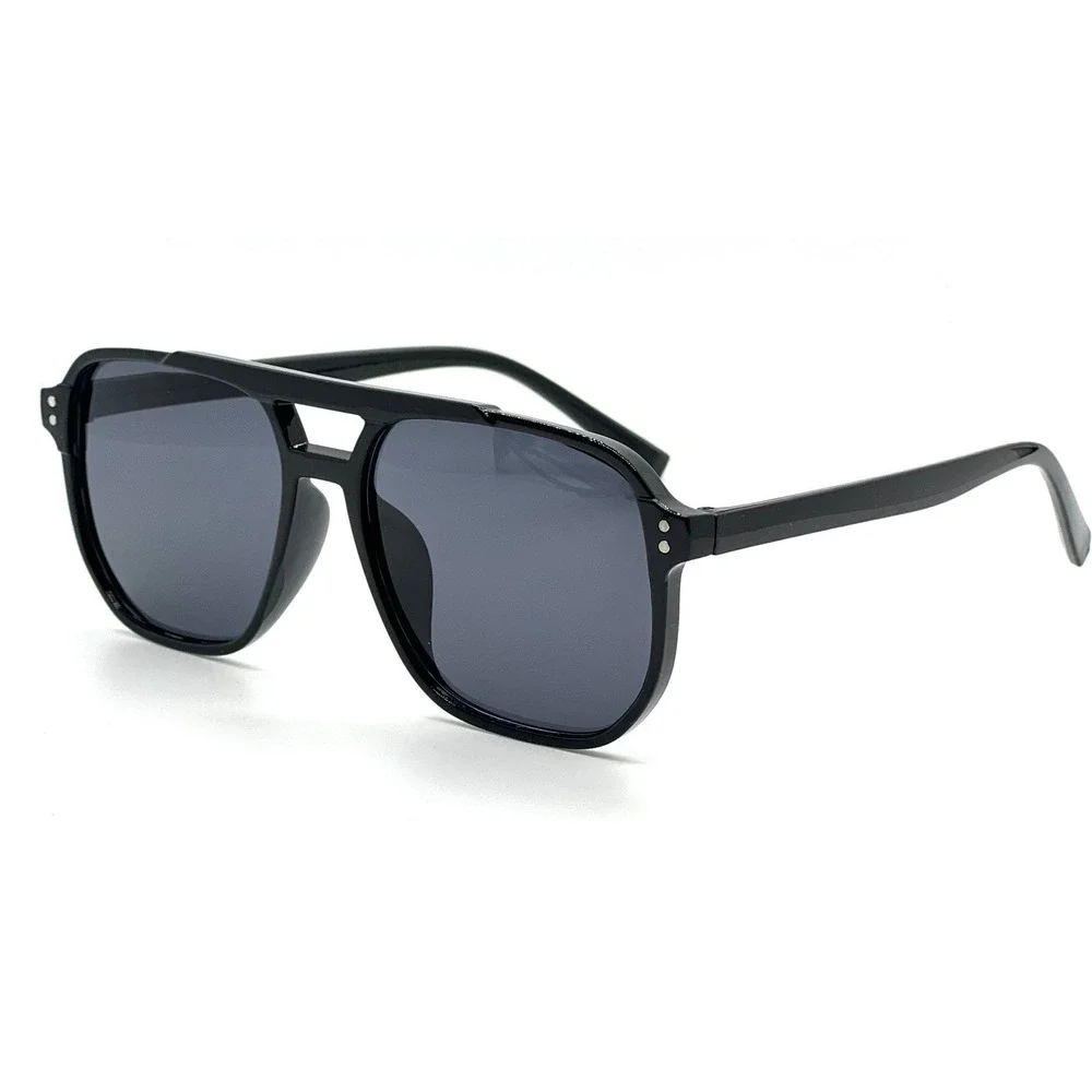 Women Sunglasses Black Frame Fashion Luxury Bold Comfortable Outfit Square Gafas